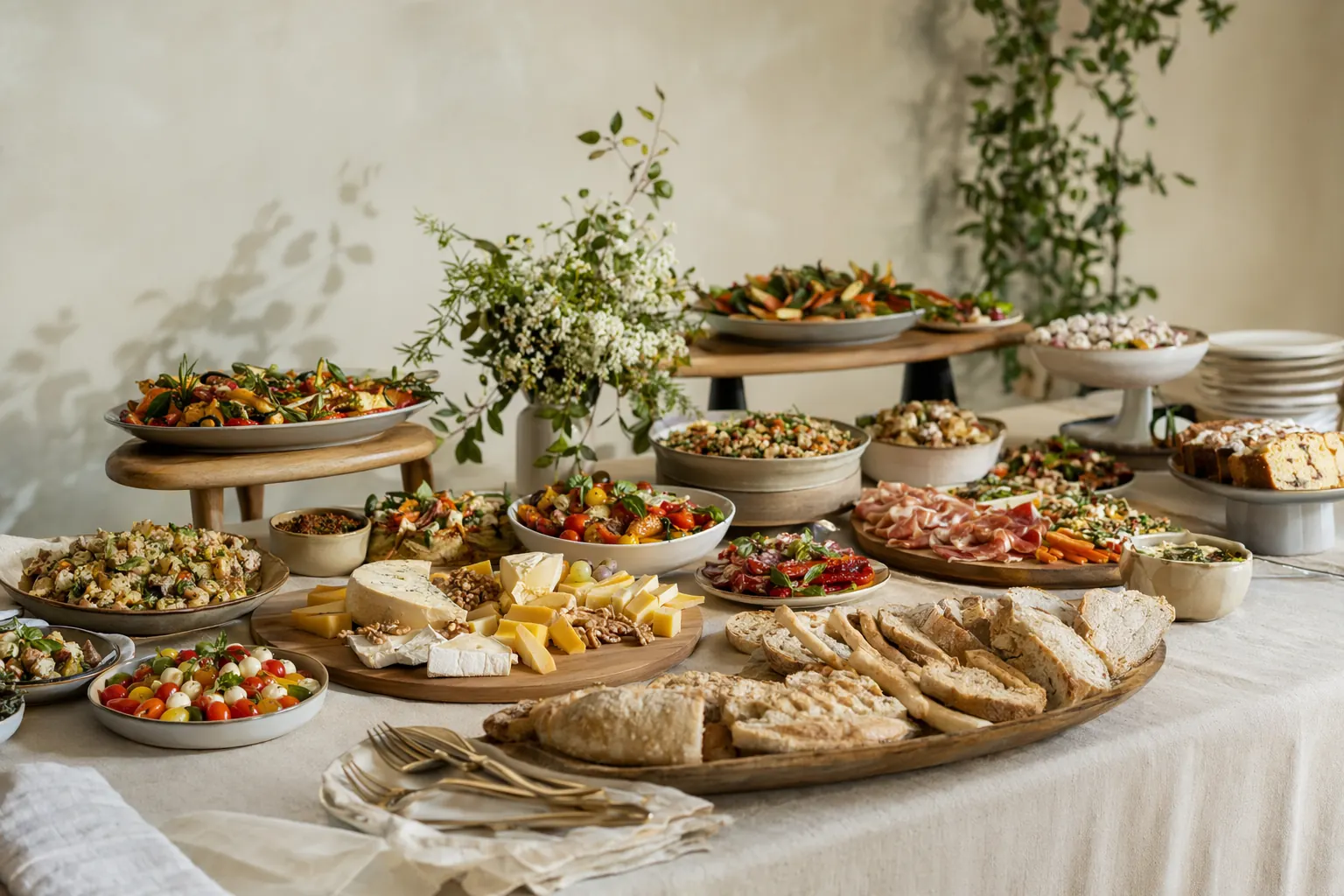 Buffet traiteur à La Madeleine